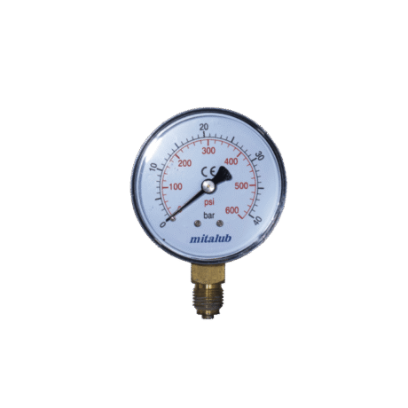 Plastik Gövde Alttan Manometreler