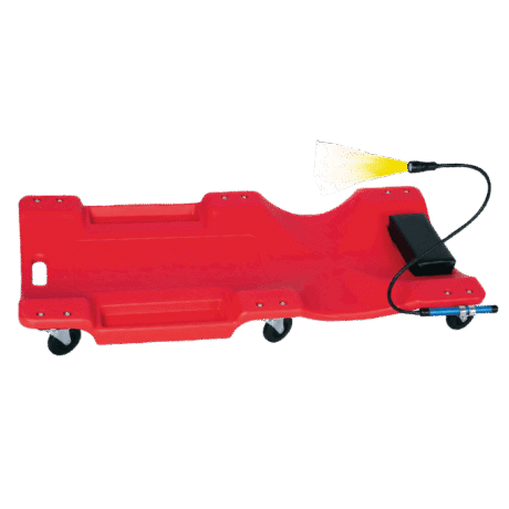 40" 102 cm. Cepli ve Led Işıklı Tamirci Yatağı