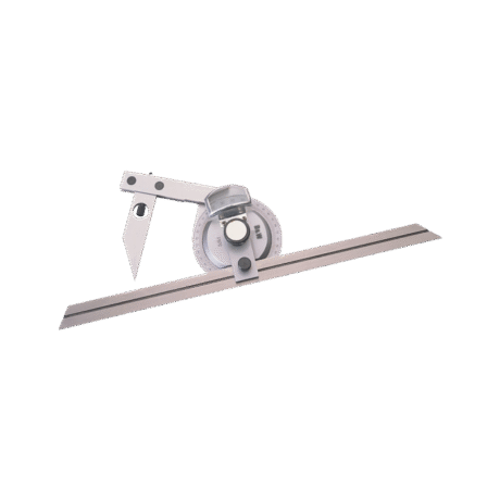 360°-Büyüteçli Üniversal İletki Gönye