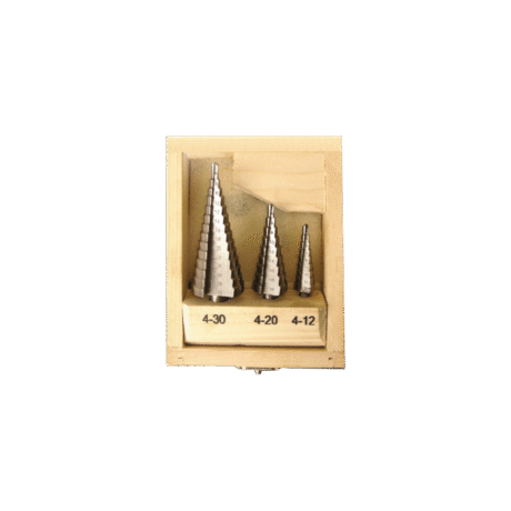 3 Parça Kademeli Matkap Ucu Takımı