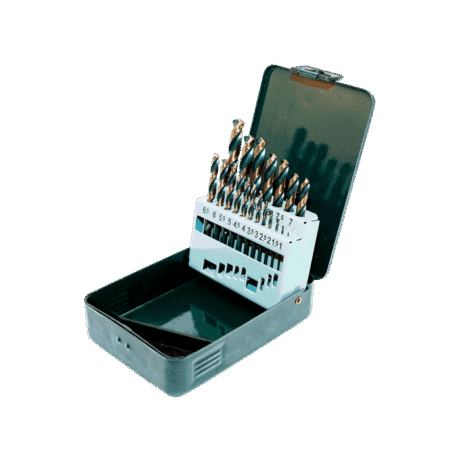 19 Parça Fully Ground Matkap Ucu Takımı