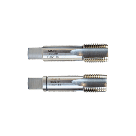 DIN5157 Düz Kanal 2 Parçalı Takım -Gaz Diş-HSS Makine Kılavuzları