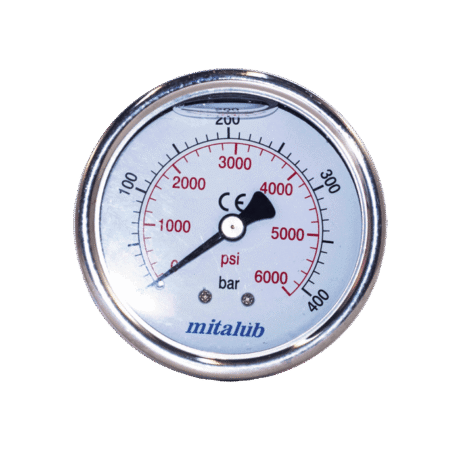 Gliserinli Paslanmaz Arkadan Manometreler