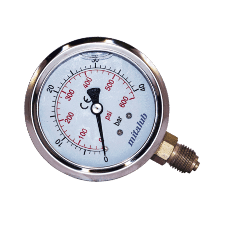 Gliserinli Paslanmaz Alttan Manometreler