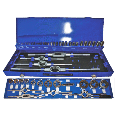 55 Parça M3-20 HSS Kılavuz Pafta Takımı