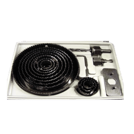 16 Parça Karbon Çeliği Panç Seti