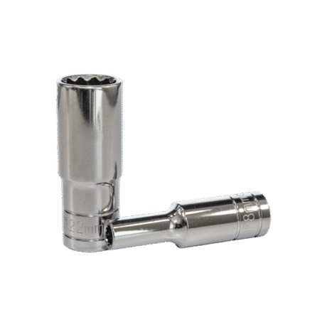 1/2" 12 Köşe CrV Uzun Lokmalar