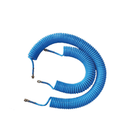 Poliüretan Yaylı Sabit Metal Rekorlu Spiral Hortumlar