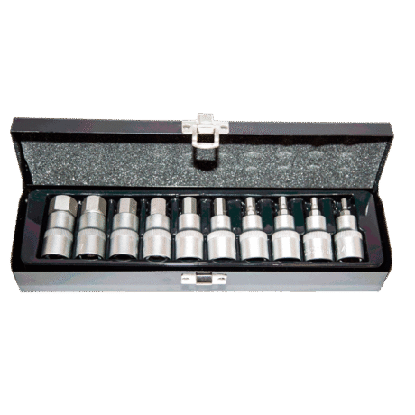 11 Parça 1/2" CR-V Allen Lokma Seti