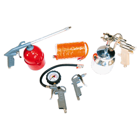 5 Parça Hortumlu Hava Tabanca Seti